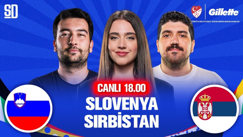 SLOVENYA - SIRBİSTAN MAÇ SONU CANLI | Euro 2024 | Ecem Dinçkal, Oğulcan Akçe, Alpaslan Yiğit Ayık