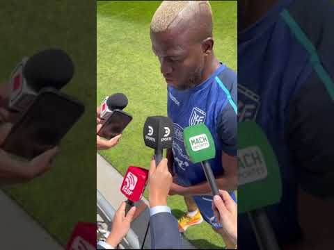 Enner Valencia: "Este grupo está bien, nosotros creemos en nuestro entrenador".