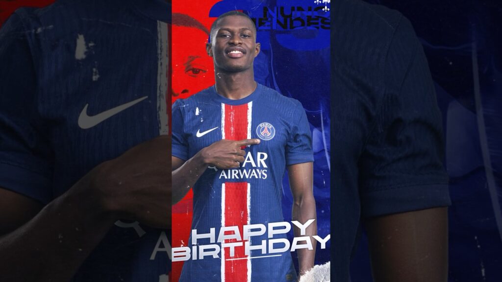 Nuno Mendes fête aujourd'hui ses 22 ans ! 🎂 Un joyeux anniversaire à notre Parisien❕❤️💙