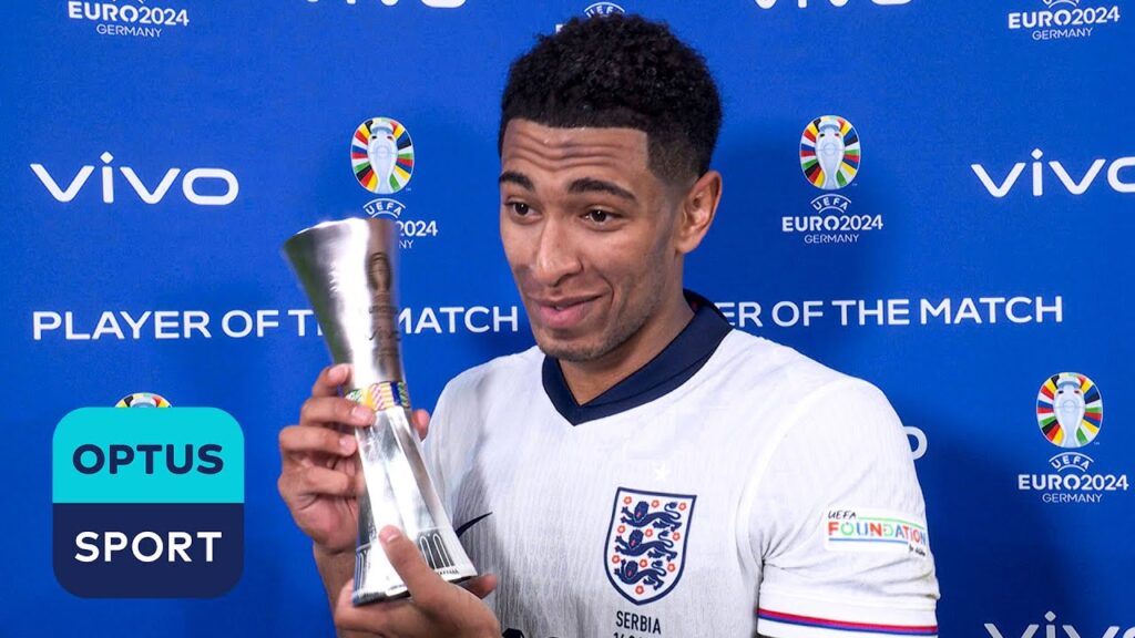 'The football's the easiest part!' 🫶 Jude Bellingham's WHOLESOME Player of the Match interview