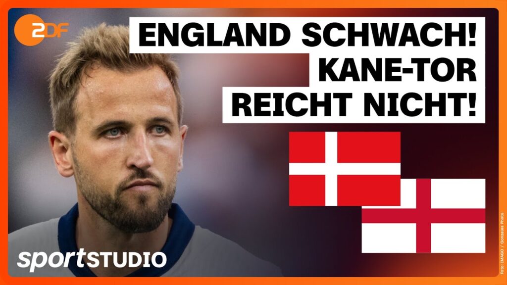 Dänemark – England Highlights | UEFA EURO 2024 | sportstudio