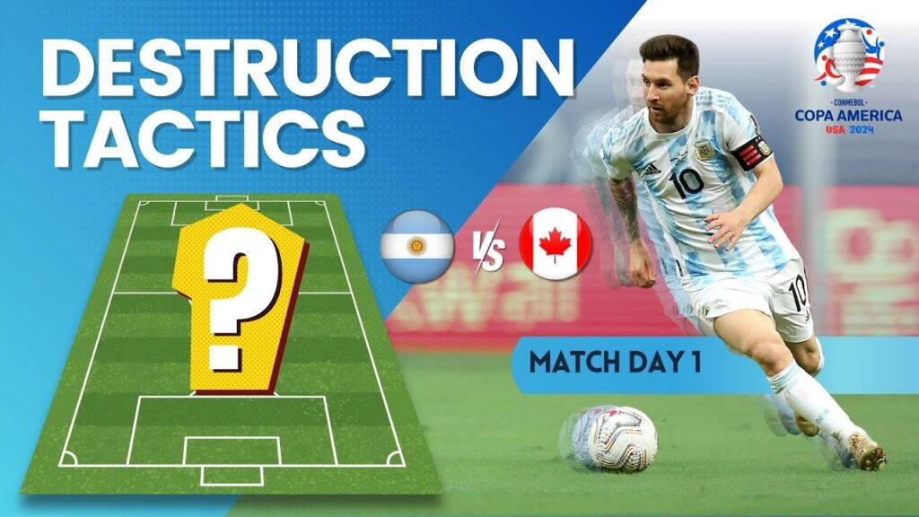 Starting Lineup Argentina vs Canada - Copa America 2024 | Predictions match