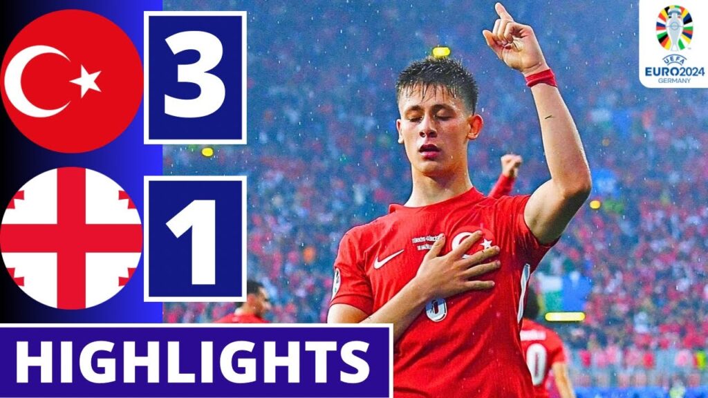 Türkiye vs Georgia (3-1) | All Goals & Extended Highlights | UEFA EURO 2024