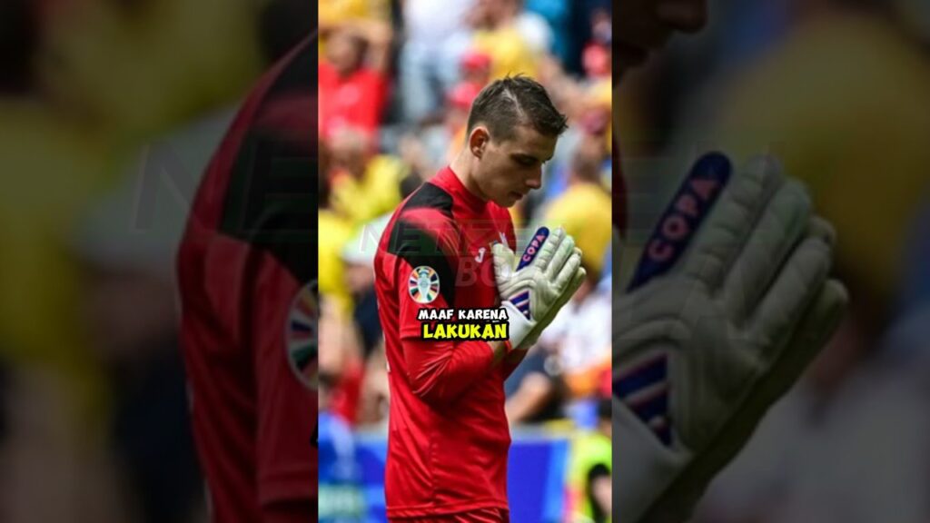 #ukraina dibantai #rumania itu dari kesalahan fatal #andriy #lunin #euro2024 #realmadrid #shorts