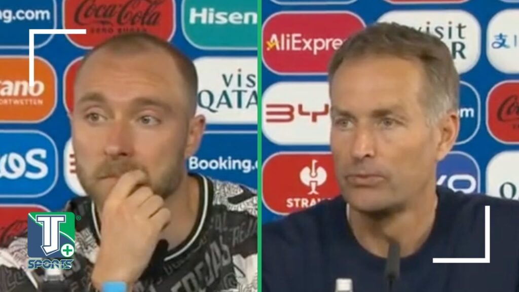 Christian Eriksen og Kasper Hjulmand, om midtbanescoren efter skræmmende EM øjeblik i 2020