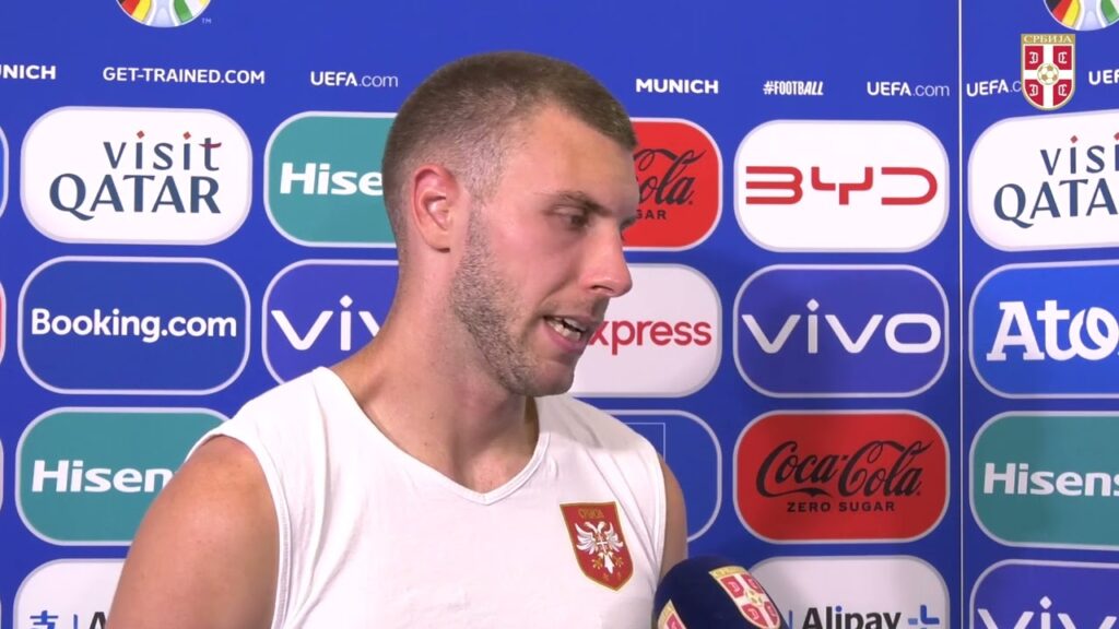 EURO 2024 | Strahinja Pavlović | Slovenija - Srbija 1:1 (Minhen, 20. 6. 2024)