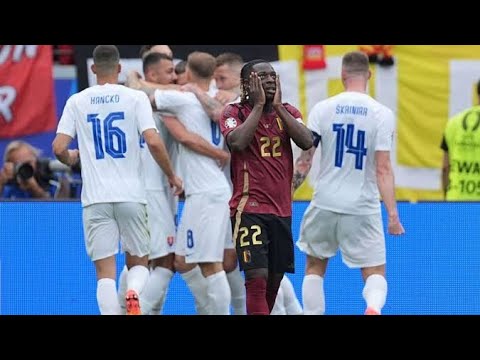 Belgium vs Slovakia: The Red Devils fell 0-1 - Football news