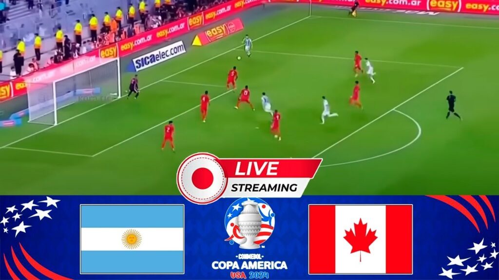 🔴লাইভ : আর্জেন্টিনা বনাম কানাডা | কনমেবল কোপা আমেরিকা 2024 | ম্যাচ লাইভ আজ | মেসি বনাম কানাডা আজ