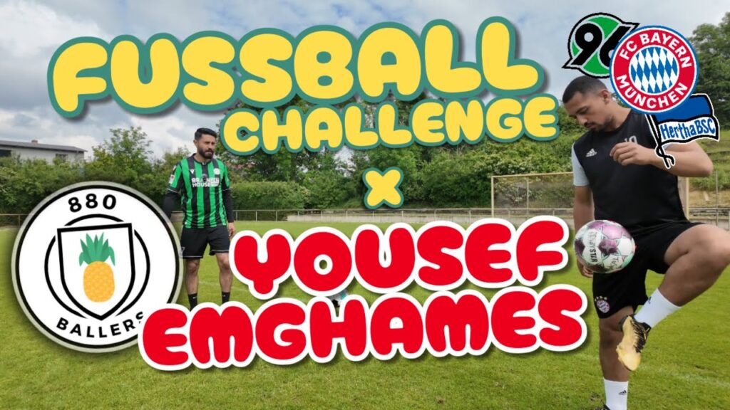 FUSSBALL CHALLENGE MIT YOUSEF EMGHAMES ⚽️🍍