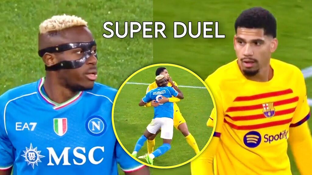 Victor Osimhen vs Ronald Araújo | SUPER DUEL 🔥