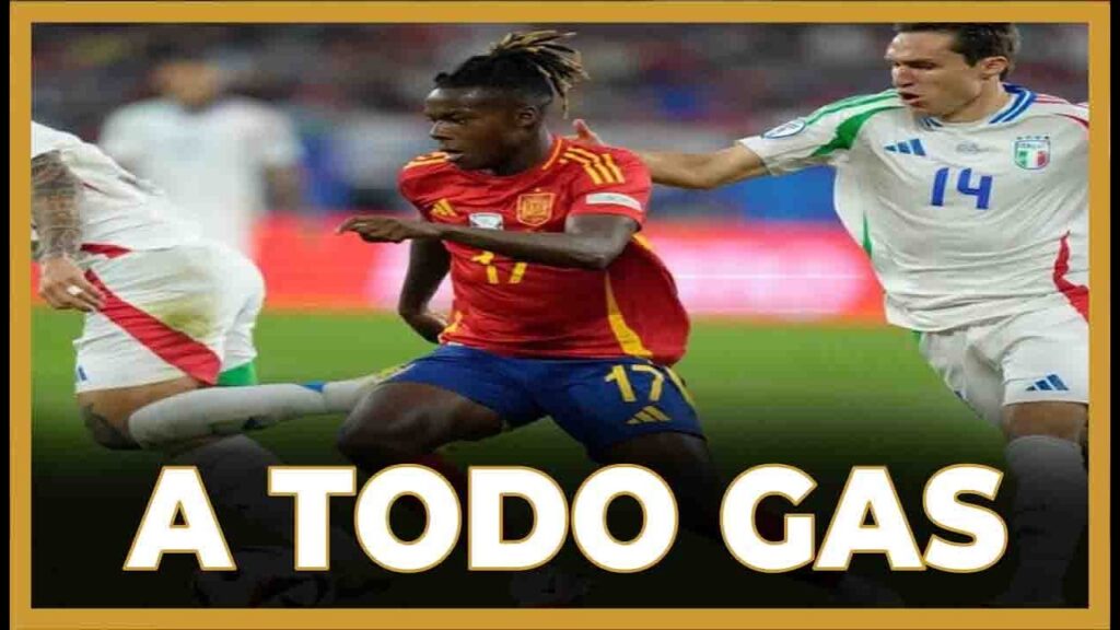 ESTA ESPAÑA JUEGA MUY BIEN DE VERDAD. EXHIBICIÓN DE NICO WILLIAMS.