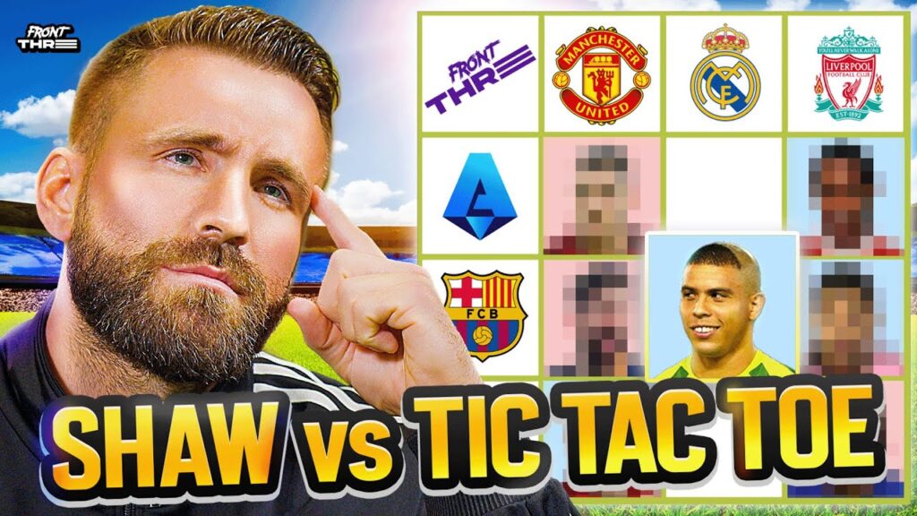 LUKE SHAW is the BEST at FOOTBALL TIC TAC TOE?! 🏴󠁧󠁢󠁥󠁮󠁧󠁿 @adidasFootball