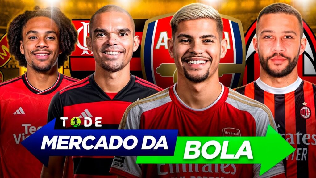 OFERTA do ARSENAL por B. GUIMARÃES l PEPE QUER jogar no BR l ZIRKZEE quer o UNITED l DEPAY no MILAN