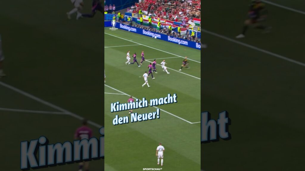 Vielleicht ist es gar nicht Manuel Neuer, sondern Joshua Kimmich!💪 l Sportschau Fußball