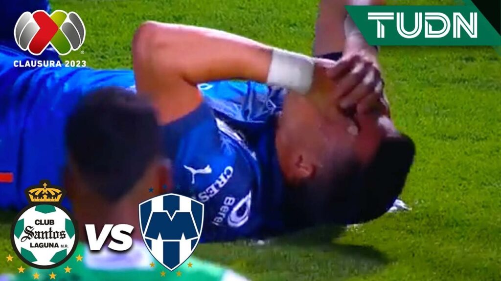 ¡QUÉ GOLPE! Funes Mori recibe TRALLAZO | Santos 0-0 Rayados | CL2023 - Semis | TUDN
