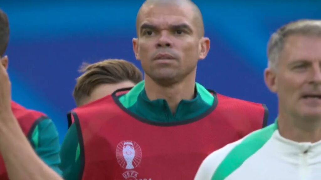 Cristiano Ronaldo trains ahead of record-extending sixth Euros with Portugal ©️ UEFA 2024