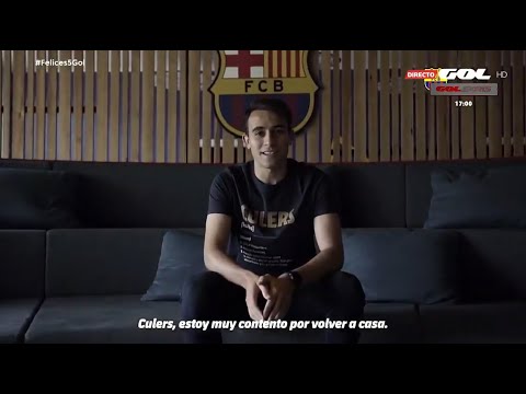 Eric García cumple el sueño de volver a casa