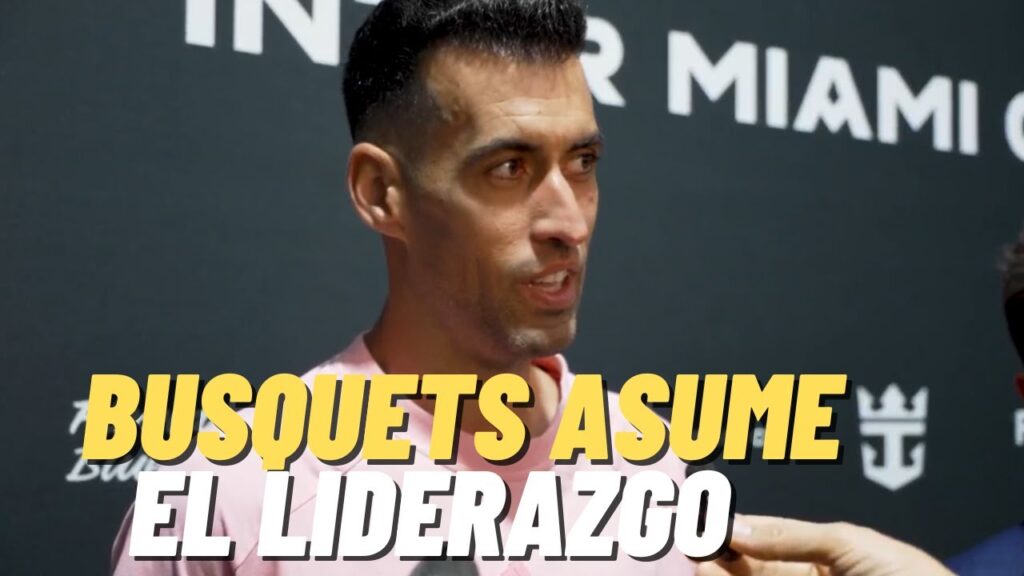 INTER MIAMI 2 COLUMBUS CREW 1 SERGIO BUSQUETS Post Partido