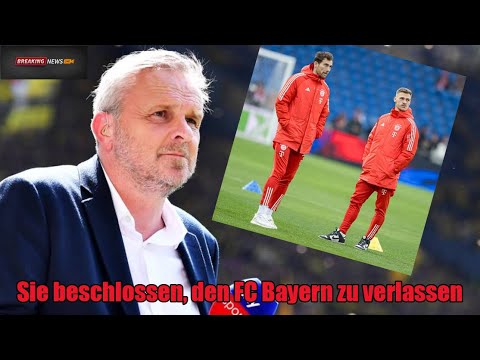 Joshua Kimmich und Leon Goretzka haben gemeinsam beschlossen, den FC Bayern München zu verlassen