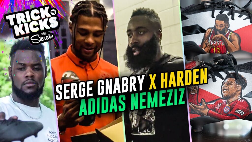 Serge Gnabry Gets Custom Boots From Sierato! JAMES HARDEN Pulls Up For FC Bayern v Real Madrid 😱 Serge Gnabry Gets Custom Boots From Sierato! JAMES HARDEN Pulls Up For FC Bayern v Real Madrid 😱