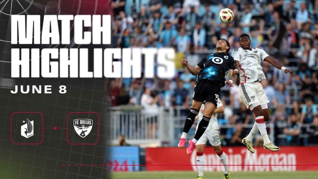 FC Dallas at Minnesota United Highlights | June 8, 2024
