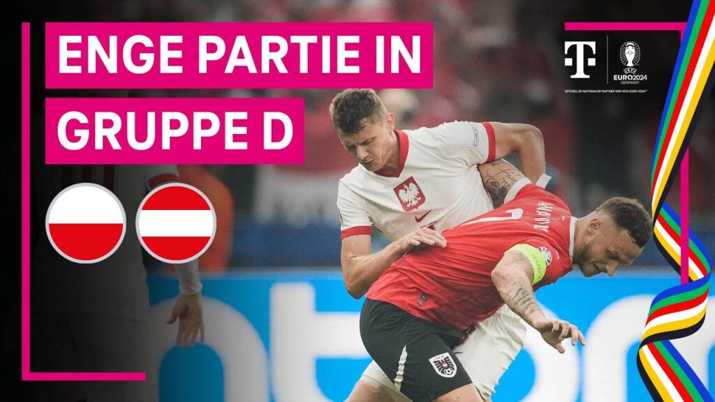 Polen – Österreich, Highlights mit Live-Kommentar | UEFA EURO 2024, Gruppenphase | MAGENTA TV Polen - Österreich, Highlights mit Live-Kommentar | UEFA EURO 2024, Gruppenphase | MAGENTA TV