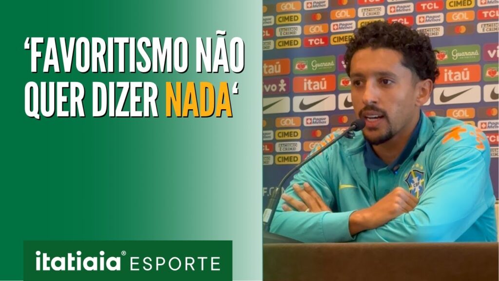 MARQUINHOS FALA SOBRE FAVORITISMO DA ARGENTINA E EXPECTATIVAS DA SELEÇÃO BRASILEIRA NA COPA AMÉRICA