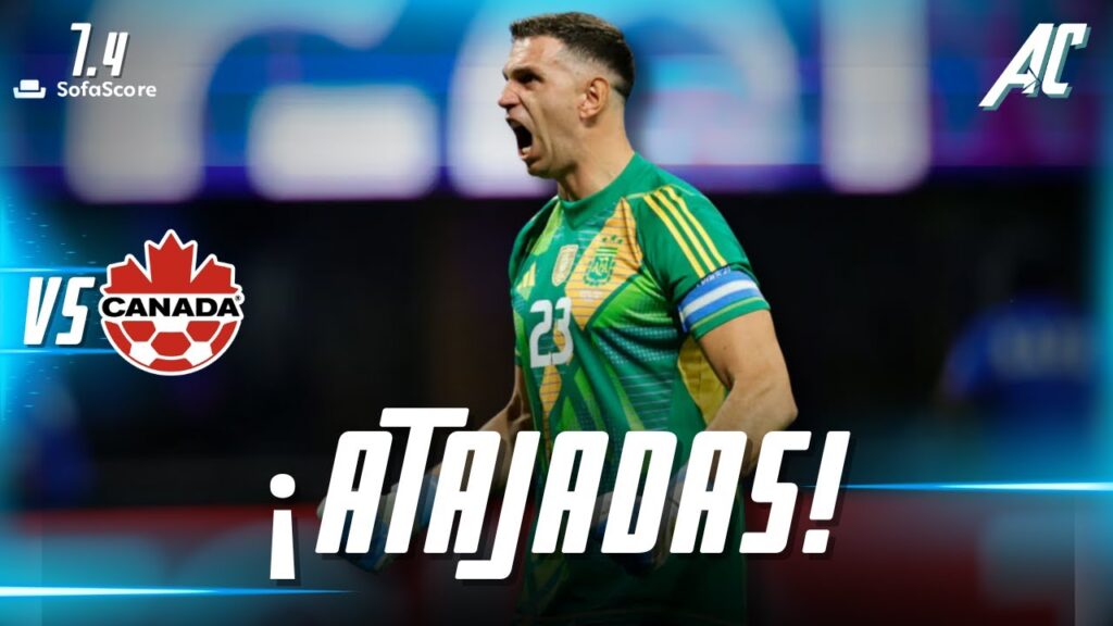 ¡ATAJADAS! de Emiliano "Dibu" Martinez (Buen partido) vs ᴄᴀɴᴀᴅᴀ́ | AC®