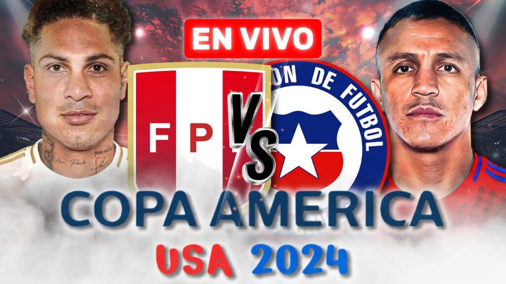 PERÚ vs CHILE 🔴 EN VIVO | JORNADA 1 - GRUPO A - COPA AMÉRICA 2024 | 🎙️ ¡NARRACIÓN TOP!