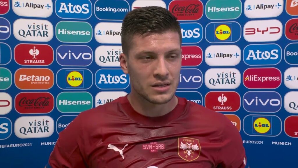 EURO 2024 | Luka Jović | Slovenija - Srbija 1:1 (Minhen, 20. 6. 2024)