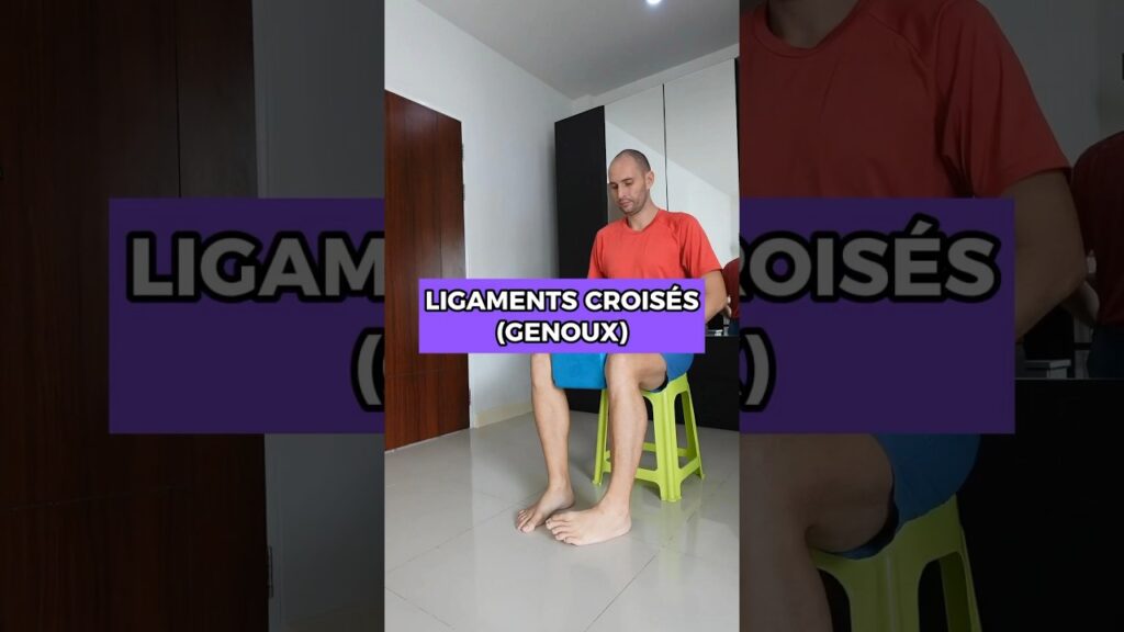 Un exercice simple pour les ligaments croisés du genoux
