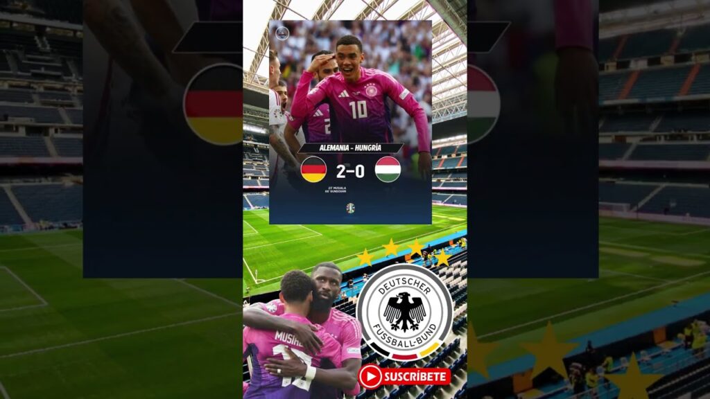 EUROCOPA DÍA 6 ALEMANIA 2-0 HUNGRIA TONI KROOS CLASIFICA A 8vo