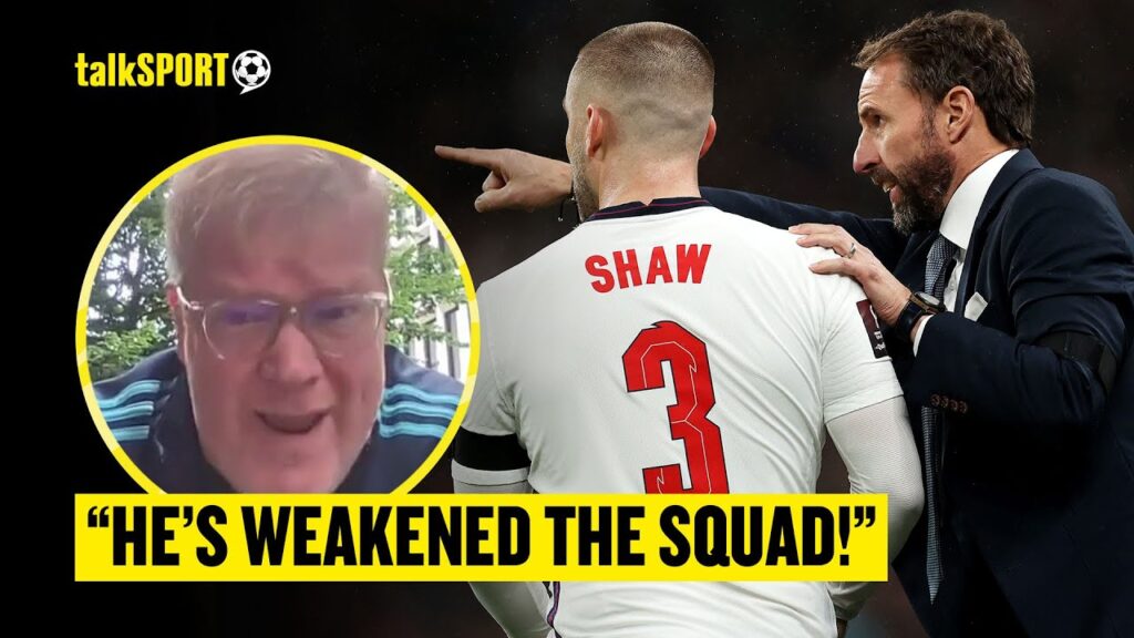 Adrian Durham CALLS OUT Southgate For Bringing An Injured Luke Shaw DESPITE Having Ben Chilwell! 👀😡