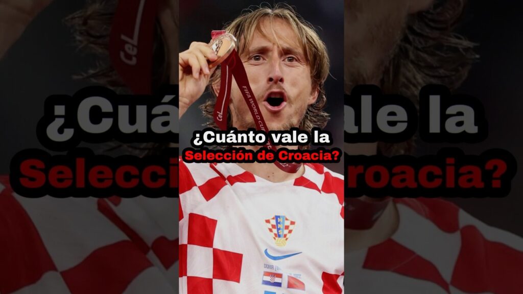 ¿Cuánto vale la selección de Croacia? #futbol #modric #eurocopa #fifa #parati #croacia