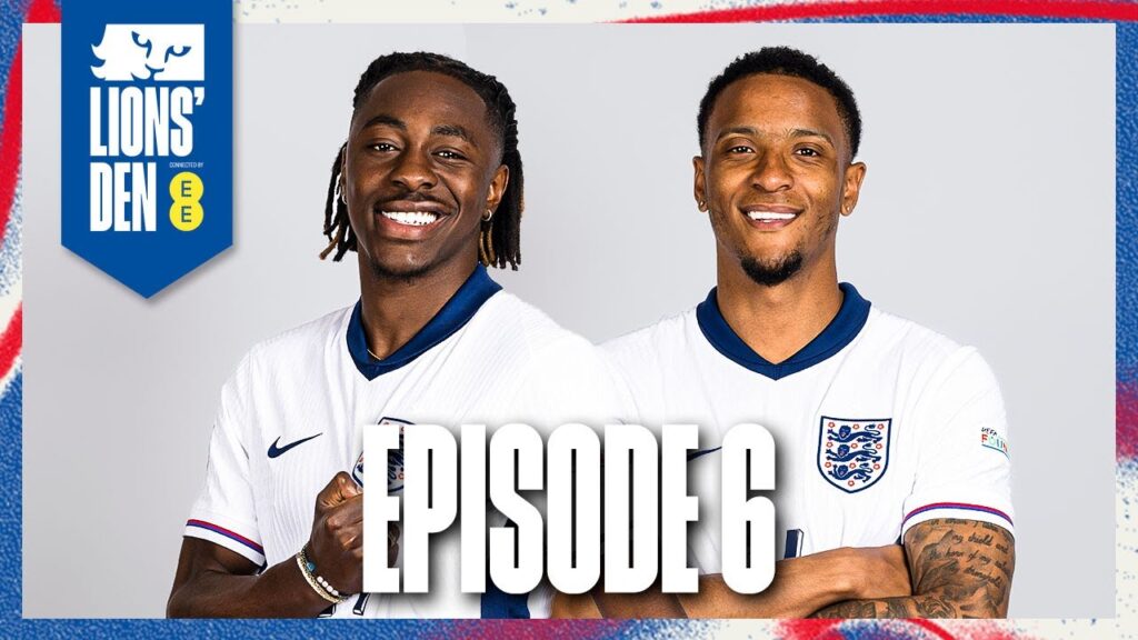 📱 Shorts LIVE | Ezri Konsa & Eberechi Eze | Episode 6 | Lions' Den Connected By EE