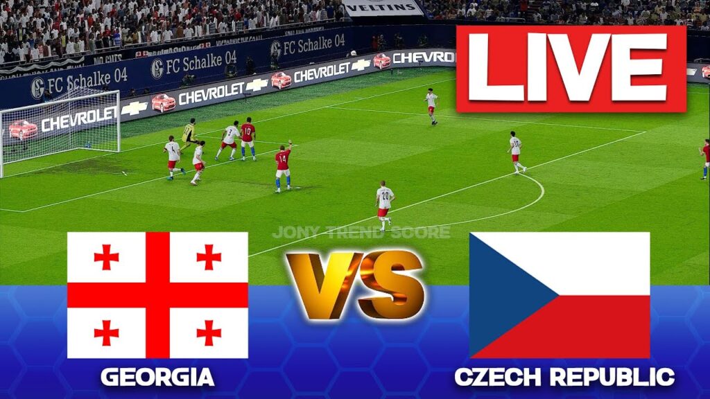 🔴[LIVE] Georgia vs Czech Republic | EURO 2024 | Match Live Today