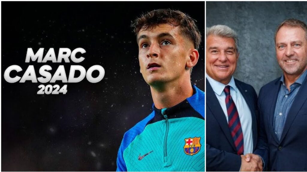MARC CASADO un CRACK en devenir sous HANSI FLICK au BARÇA