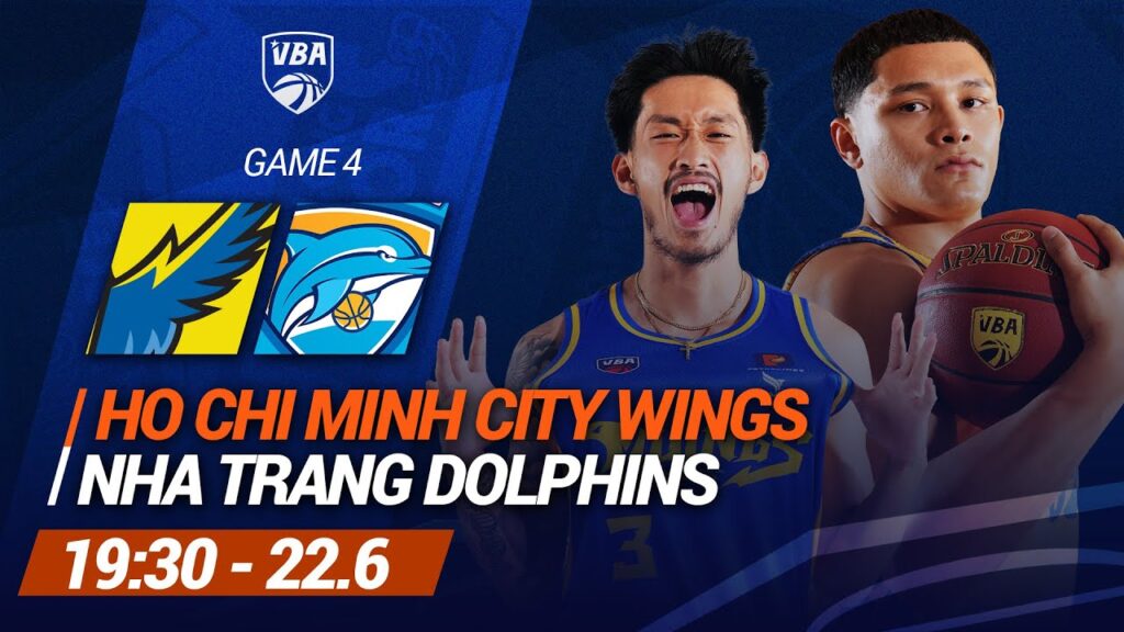 🔴 Livestream Ho Chi Minh City Wings - Nha Trang Dolphins | Game 4 - VBA 2024