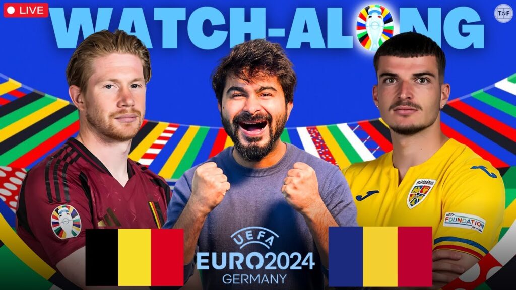 Belgium v Romania UEFA Euro 2024 | LIVE Reaction & Watchalong