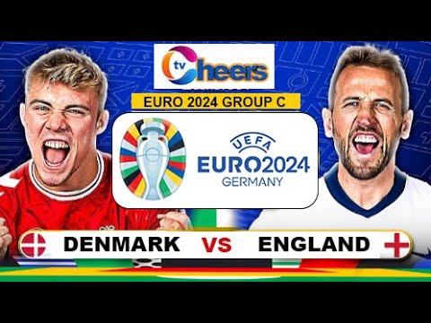 EURO 2024 LIVE: Denmark vs England Match LIVE Score | Euro 2024 Group E Match