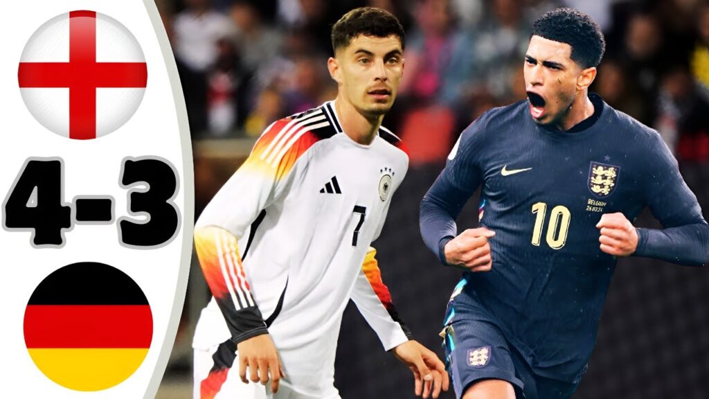 Unbelievable Comeback Match - England vs Germany 4-3 | Extended Highlights & Goals - 2024 HD