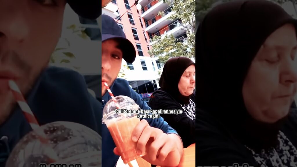 Hakim Ziyech - Annesi & Ödül Töreni #galatasaray #hakimziyech