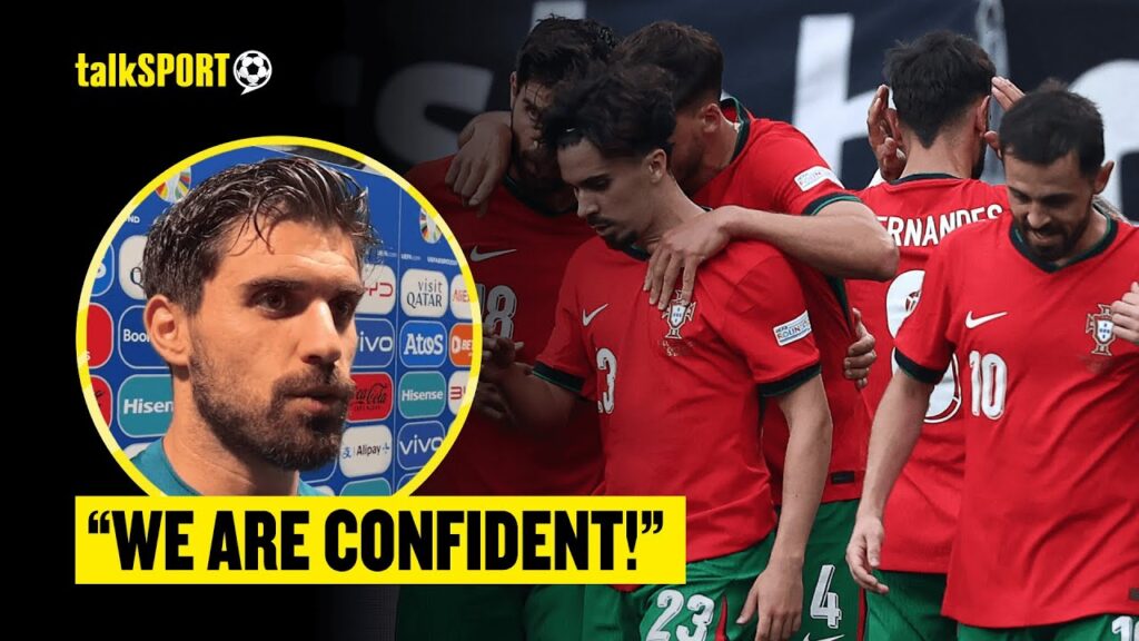 Ruben Neves Speaks With talkSPORT Following Portugal's 3-0 Win Against Turkey! 👏🎙️