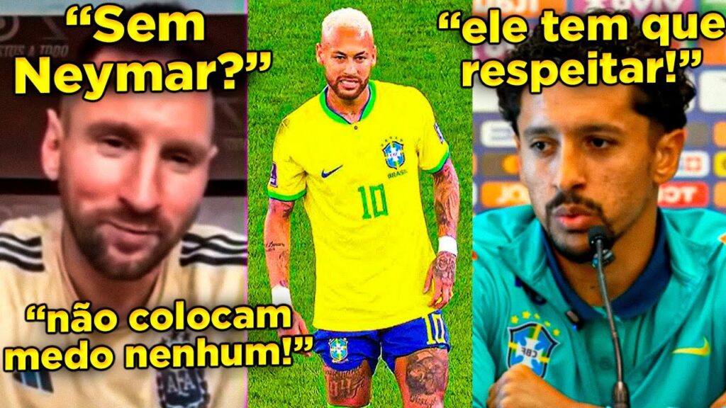 🚨TRETA! MARQUINHOS REBATE MESSI EM COLETIVA SOBRE FAVORITISMO DA ARGENTINA!!
