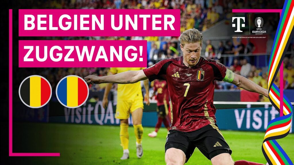 Belgien - Rumänien, Highlights mit Live-Kommentar | UEFA EURO 2024, Gruppenphase | MAGENTA TV