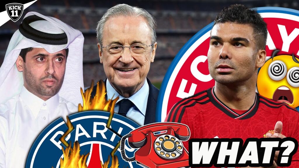 REALS üble PSG-ATTACKE! BAYERN-ANRUF bei CASEMIRO! | KickNews