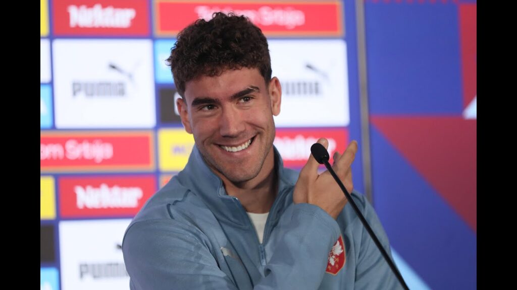 EURO 2024 | Dušan Vlahović - konferencija za medije (14. 6. 2024)