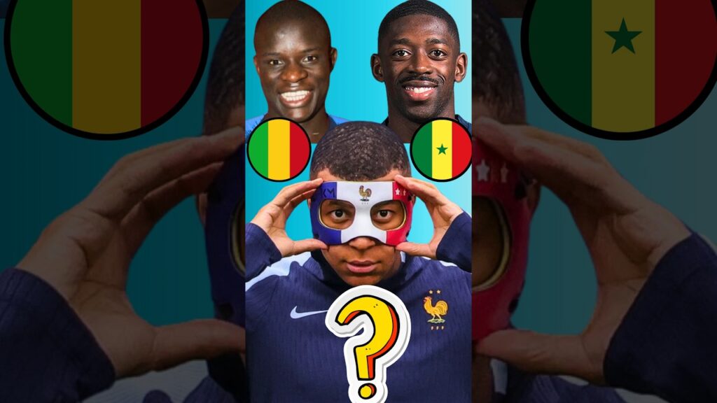 France Starting XI Country of Origin | France vs Netherlands EURO 2024 #mbappe #france #euro2024