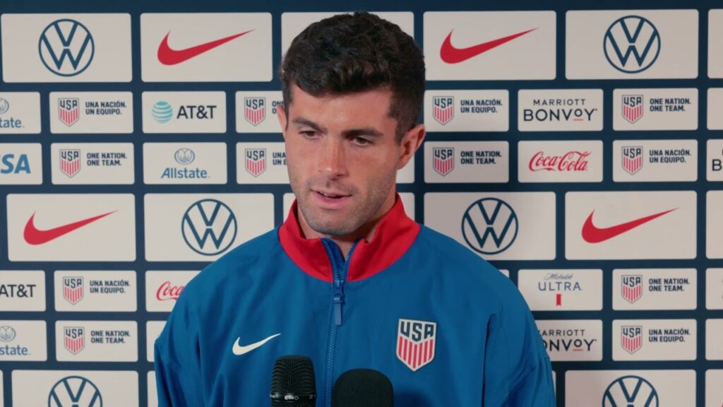 USMNT FORWARD CHRISTIAN PULISIC ahead of Team USA facing Bolivia in Copa America