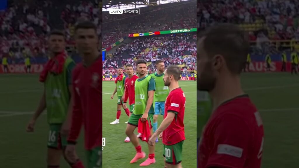 💥😱 GONÇALO RAMOS taclé par un stadier à la fin du match ! #shorts